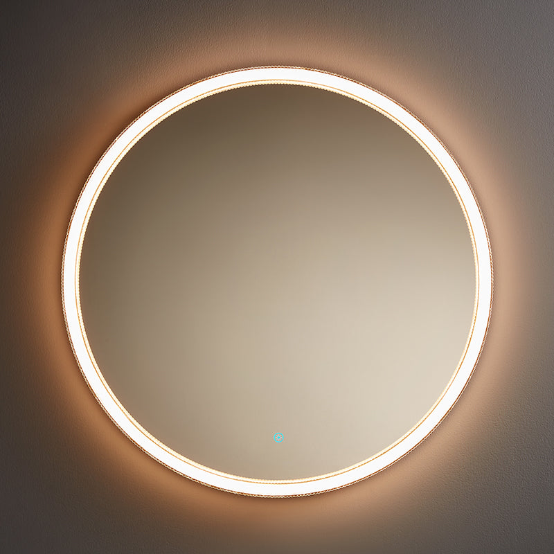 Acrylic Wall Mounted Round Led Smart Mirror